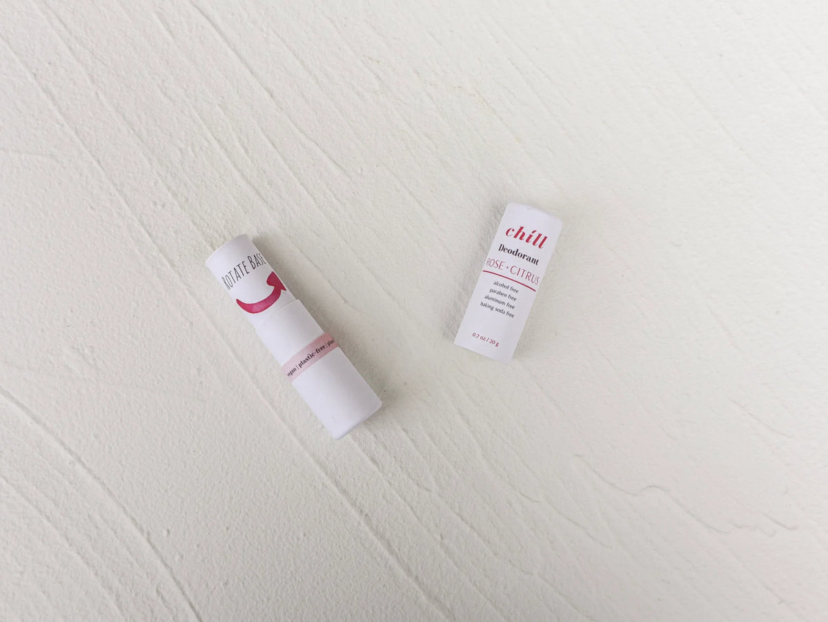 Natural Deodorant Stick - Rose & Citrus